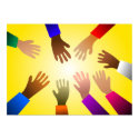 Colourful Hands posters by prawny Colourful Hands posters