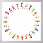 Colourful Kids Posters
