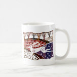 Colourful Leaping Hare Coffee Mugs