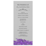 Colourful Leaves Wedding Ceremony Programs Invites