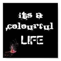 Colourful Life Poster posters by fmcconnel Colourful Life Poster posters