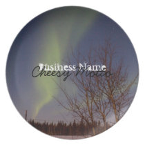 Colourful Northern Sky; Promotional Party Plates