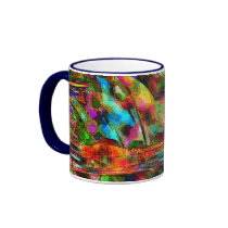 colourful opera house, SYDNEY mugs by PixelArt colourful opera house, SYDNEY mugs