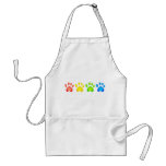 Colourful Paws aprons