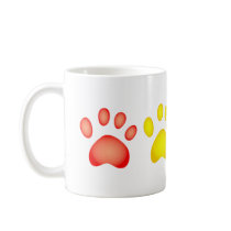 Colourful Paws Mug