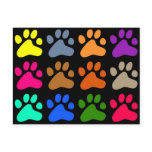 Colourful Paws postcards