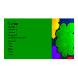 Colourful Popcorn Clouds Business Cards