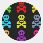 Colourful Skulls Sticker