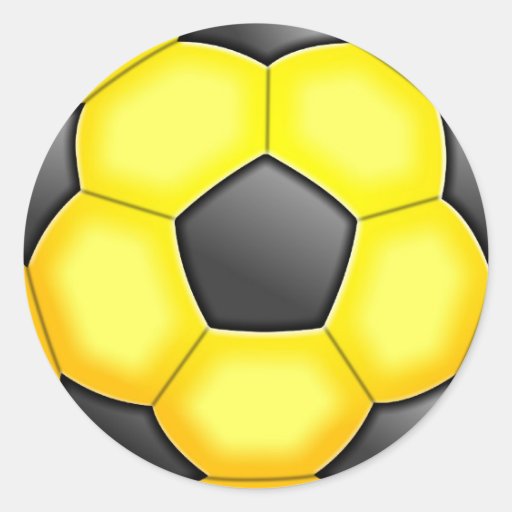 Colourful Soccer Balls Classic Round Sticker Zazzle