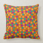 Colourful spots  Pillow, cushion