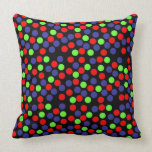 Colourful spots  Pillow, cushion