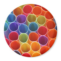 Colourful Straws Magnet magnets