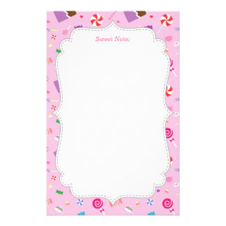 Candy Stationery | Zazzle
