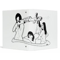 Colouring Girls binders by ap_spazz Colouring Girls binders