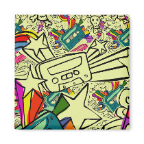 Colouring Mixtapes magnets