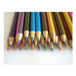 Colouring Pencils Postcard
