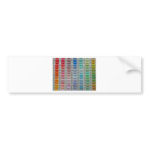 Colours of cotton bumper stickers