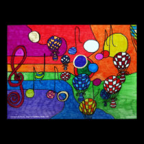 Colours of Music Poster posters