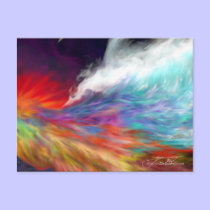 Colours of the Imagination - Rainbow World postcards