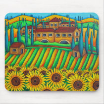Colours of Tucany Mouse Pad mousepads by LisaLorenzPaintings Colours of Tucany Mouse Pad mousepads