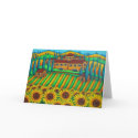 Colours of Tuscany Greeting Card by LisaLorenzPaintings Colours of Tuscany Greeting Card
