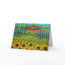 Colours of Tuscany Greeting Card