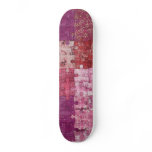 Colours Texture Puzzle Skateboard