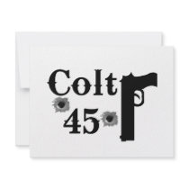 Colt 45 announcement