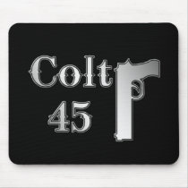 Colt 45 mouse pads