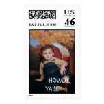 coltonfallMA11681435-0003,          HOWDY YA'LL Postage Stamps