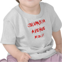 COLUMBIA AVENUE ROCK BABY TEE t-shirts by columbiaave123 COLUMBIA AVENUE ROCK BABY TEE t-shirts