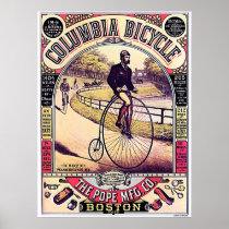 Columbia Bicycle Poster