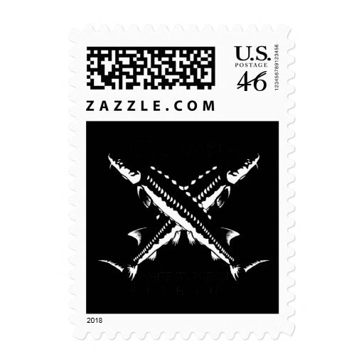 Columbia Black Postage Stamp