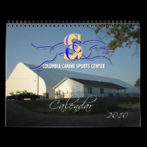 Columbia Canine Sports 2010 Dog Calendar