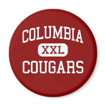 Columbia - Cougars - High - Maplewood New Jersey magnets