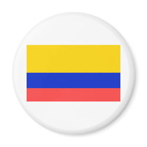 Columbia Flag Fridge Magnets