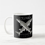 Columbia Gray-black back Scutes Mug