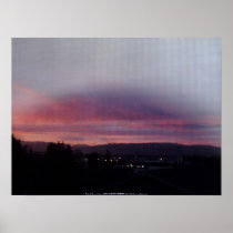 Columbia River sunset Print