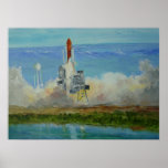 Columbia Takeoff Poster