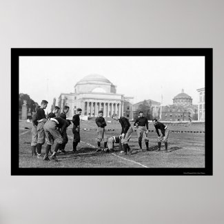 Columbia University Varsity Football Team 1916 print