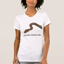 Columbian Rainbow Boa Ladies Petite T-Shirt