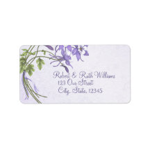 Columbine Bouquet Address Labels