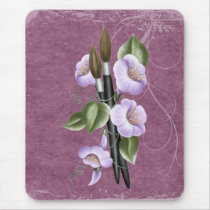 Columbines and Paintbrushes mousepads