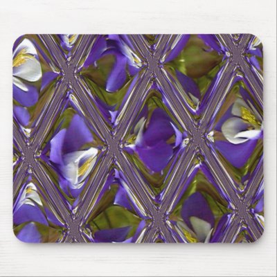 Columbines Mousepad by MarieFlorence