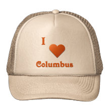 Columbus -- Burnt Orange Mesh Hats