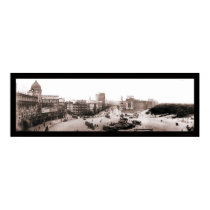 Columbus Circle NY Photo 1902 posters