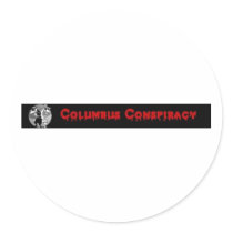 Columbus Conspiracy Stickers