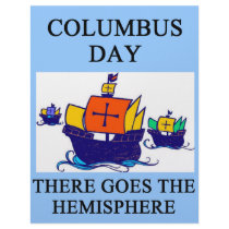 COLUMBUS day indian joke letterhead