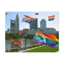 Columbus Flying Pride Postcard