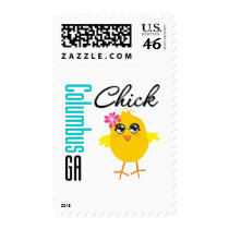 Columbus GA Chick postage